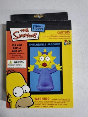 Figura Inflable Maggie Los Simpson Nueva en Caja 24 X 10 Kidz Kraze 2003 Foto 1 de 2