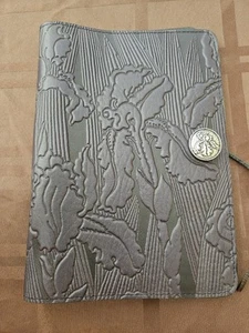 Leather Refillable Journal Notebook, Iris~large 6x9 - Picture 1 of 11