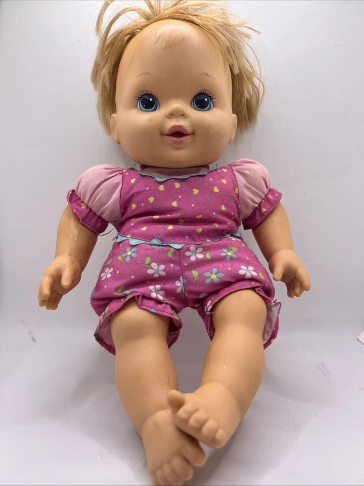 复古 1997 年 HASBRO 表盘-A-DOCTOR 婴儿娃娃 14 — 第 1/4 张图片