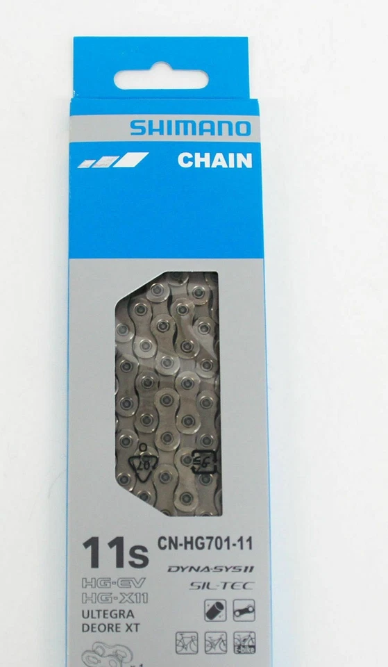 Shimano cadena Cn-hg701 11-fach 126 eslabones Rápido enlace cerradura de bici