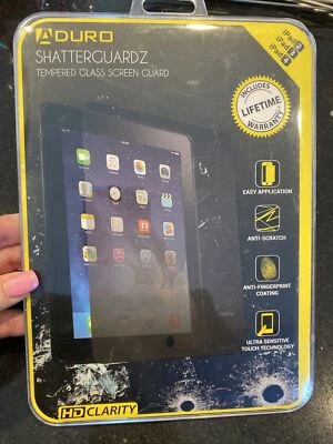 Pantalla de vidrio templado Aduro tecnología táctil ultra sensible para Apple iPad 2 / 3 / 4  Foto 1 de 4