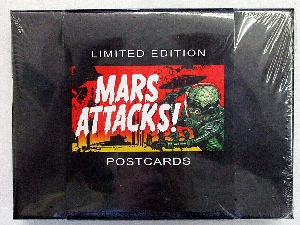 2012 TOPPS MARS ATTACKS POSTCARDS FACTORY SEALED BOX...CONTAINS 10 POSTCARDS - Image 1 of 3