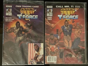 (NEU) In Originalverpackung MR. T AND THE T-FORCE #3 und #6 mit TRADING CARD NOW COMICS - Bild 1 von 2