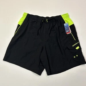 Speedo Badehose Erwachsene XXL 2XL schwarz grün Badeanzug Shorts Herren - Bild 1 von 11