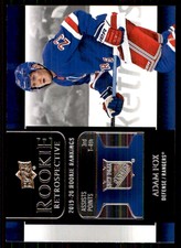 2020-21 Upper Deck Rookie Retrospective Adam Fox New York Rangers #RR-11