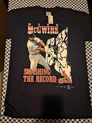 Camiseta Mark Mcgwire Cardinals 1998 Homerun Record - Imagem 1 de 4