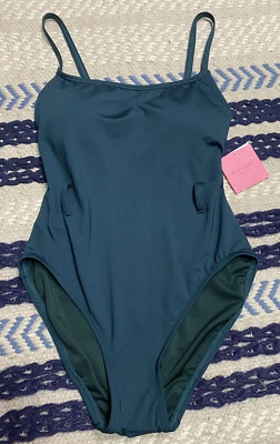 NWT Kate Spade One Piece Swimsuit Size XS Conifer Green Cruise 2020 MISSING BELT - Image 1 of 4