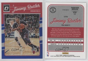 2016-17 Panini Donruss Optic Blue Prizm /49 Jimmy Butler #10