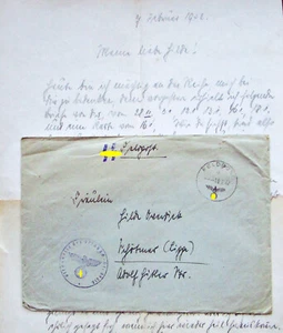 Translated Waffen SS Feldpost - 6th SS mountain Division North war details 1942 - Picture 1 of 7