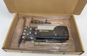 PNY Nvidia T1000 4GB GDDR6 4x Mini DisplayPort DP PCIe 3.0 x16 GPU Graphics Card - Picture 1 of 3