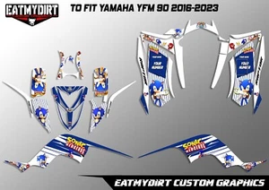 FÜR Yamaha YFM90 2016-2023 ATV GRAFIK KIT AUFKLEBER MX AUFKLEBER QUAD YFZ 90 YFM - Bild 1 von 2
