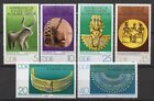 Germany DDR 1978 Sc# 1918-1923 Mint MNH Leipzig museum African gold ring stamps