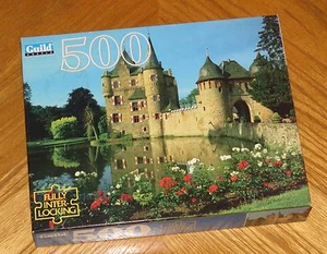 Satzvey Castle Germany - Guild 500 Piece Puzzle - Vintage 1995 Parker Brother - Picture 1 of 4