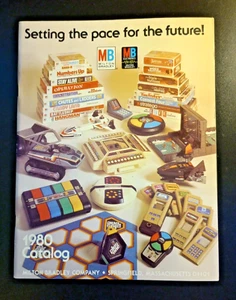 Vintage 1980 Milton Bradley Catalog Board Games Hulk Buck Rogers Hobbit Hang Man - Picture 1 of 11