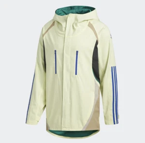 Adidas All Timers Chaqueta de Snowboard Amarillo Verde Hombres Talla XXL EC3311 NUEVO - Imagen 1 de 11