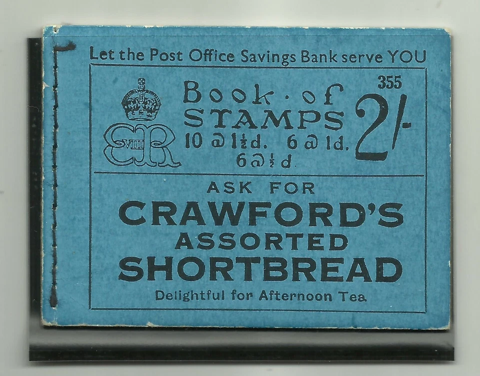 Gb Sg BC2 2/- буклет, выпуск 355, очень прекрасный образец. {B8 -3} - Изображение 1 из 1