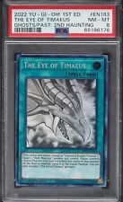 2022 YU-GI-OH! GFTP2 1ST EDITION GHOST RARE THE EYE OF TIMAEUS #GFP2-EN183 PSA 8