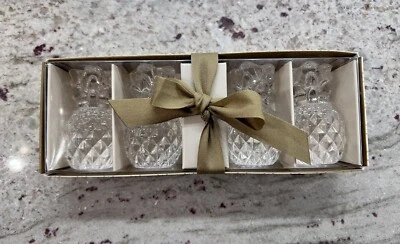 Williams-Sonoma Vintage Pineapple Tiny Taper Candle Holders Set Of 4 - NWT Foto 1 de 4