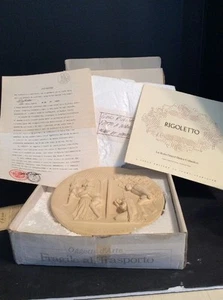 Placa de colección La Scala Grand Opera Rigoletto Bradford Exchange 1976 - Imagen 1 de 7