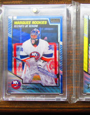 2020-21 Ilya Sorokin O-Pee-Chee OPC Platinum Marquee Rookie RC Blue Surge #196