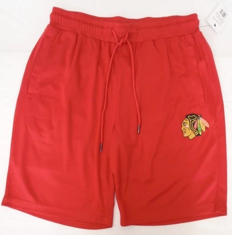 Chicago Blackhawks Men's L Starter Penalty Shorts Red 018 Cover