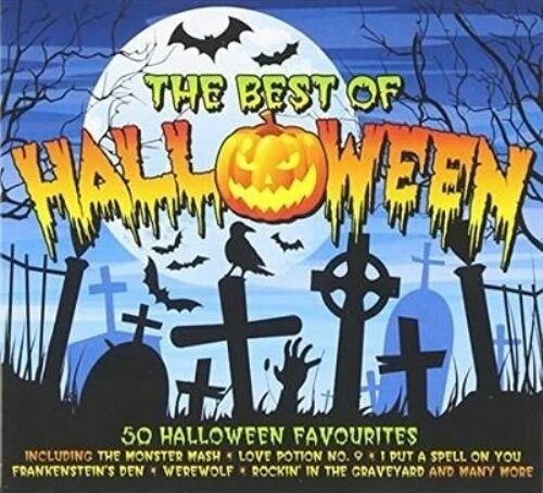 Best of Halloween Music 50 Song Monster Mash Purple People Eater 2 CD