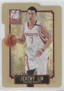 2013-14 Panini Elite Status Gold /24 Jeremy Lin #83