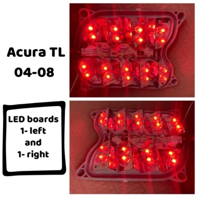 Acura TL LED Board Tail Light Rear DRIVER & PASSENGER 04 05 2006 2007 2008 OEM — 第 1/4 张图片