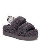 NEW UGG Oh Fluffita Sheepskin Women's Slipper Slide Sandals Gray 1120876 Size 8