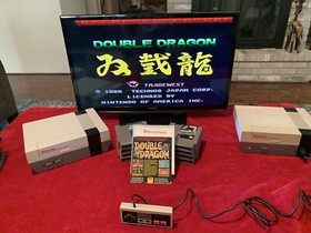 Double Dragon NES - Case And Box Art Included - Ships Free!
