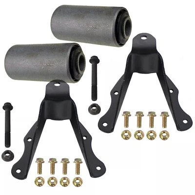 Rear Leaf Spring Forwerd Hangers and eye bushings For 1980-1996 Ford F-150 F-250 Foto 1 de 4