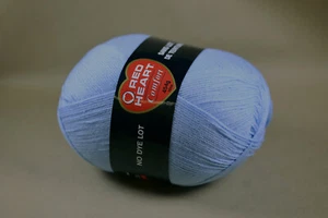 RED HEART Comfort Yarn 16 oz Ball, 100% Acrylic, Blue Red Green or Teal Pounder - Picture 1 of 20