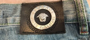 Pantalon Versace bordado talla 32 USA , 42 europea de 700 a 29 euros ! - Imagen 1 de 8