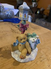 cherished teddies Santa Express street lamp 1997
