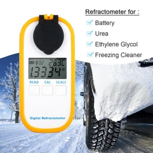 Probador de refractómetro digital para limpiador congelador de urea etilenglicol a batería - Imagen 1 de 9