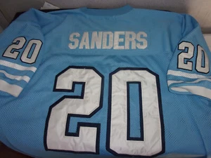 Barry Sanders '89-'98 Detroit Lions 56 Ext Long THROWBACK JERSEY Mitchell & Ness - Picture 1 of 18