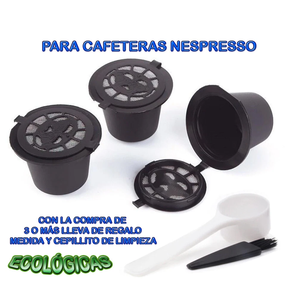 CAPSULAS ECOLOGICAS RECARGABLES CAF� NESPRESSO MEZCLA NATURAL INTENSO COLOMBIA - Imagen 1 de 2
