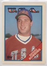 1988 Topps Traded Box Set Collector's Edition (Tiffany) Doug Robbins Rookie RC