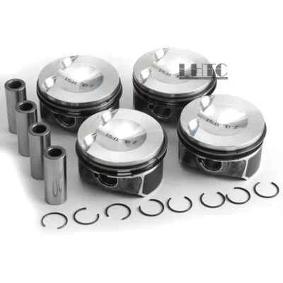 4x Pistons Rings Set 83.01mm +0.5mm Φ21mm for Audi A4 VW Skoda CDN CAE CCZ 2.0T - Image 1 of 3