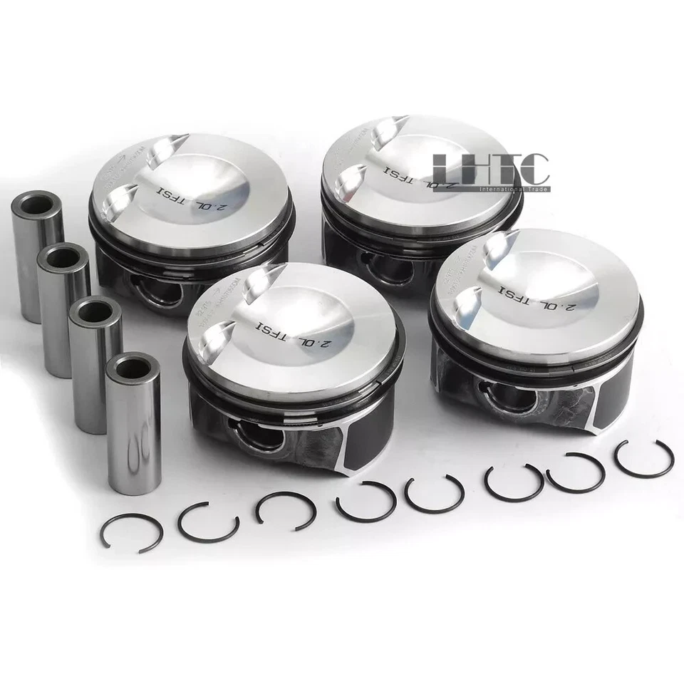 4x Pistons Rings Set 83.01mm +0.5mm Φ21mm for Audi A4 VW Skoda CDN CAE CCZ 2.0T - Image 1 of 3