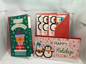 Christmas Themed Money Envelopes x5 - Picture 1 of 2