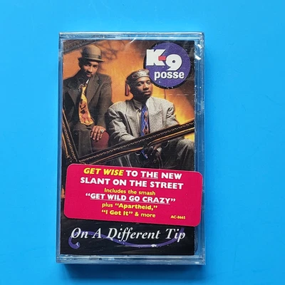 K-9 Posse On A Different Tip Cassette Tape 1991 Arista Records Hip Hop Rap - Image 1 of 4