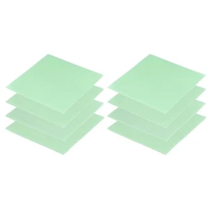 8 Pcs Thermal Pads 100x100mm，0.5mm+1mm+1.5mm+2mm for CPU GPU M.2 SSD NVMe Green - Afbeelding 1 van 7