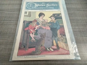 Antike 1921 Western und Southern Insurance Industrial Quarterly ~ Papierpuppen - Bild 1 von 15