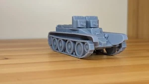 Tanque ligero BT-4 - WW2 - Ejército ruso - wargame3d - Escala 28 mm - Imagen 1 de 4