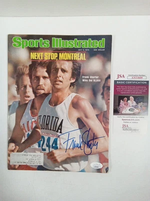 Frank Shorter Signed Sports Illustrated Magazine 1976 JSA - DK # - Image 1 of 4