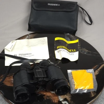 Vintage Bushnell Ensign Insta-Focus Coated Optics 7x35 Wide Angle Case Vintage - Image 1 of 4