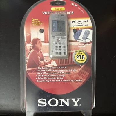 Sony Handheld IC Digital Voice Recorder ICD-P17 - Image 1 of 2