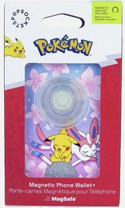 Portefeuille Téléphone Magnétique Popsockets Pokemon + Étui MagSafe Sakura Dreams Pikachu NEUF - Photo 1 sur 6