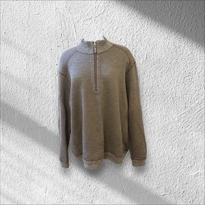 Tommy Bahama Herren braun Reißverschluss Pullover wendbar Herren 3XL - Bild 1 von 5
